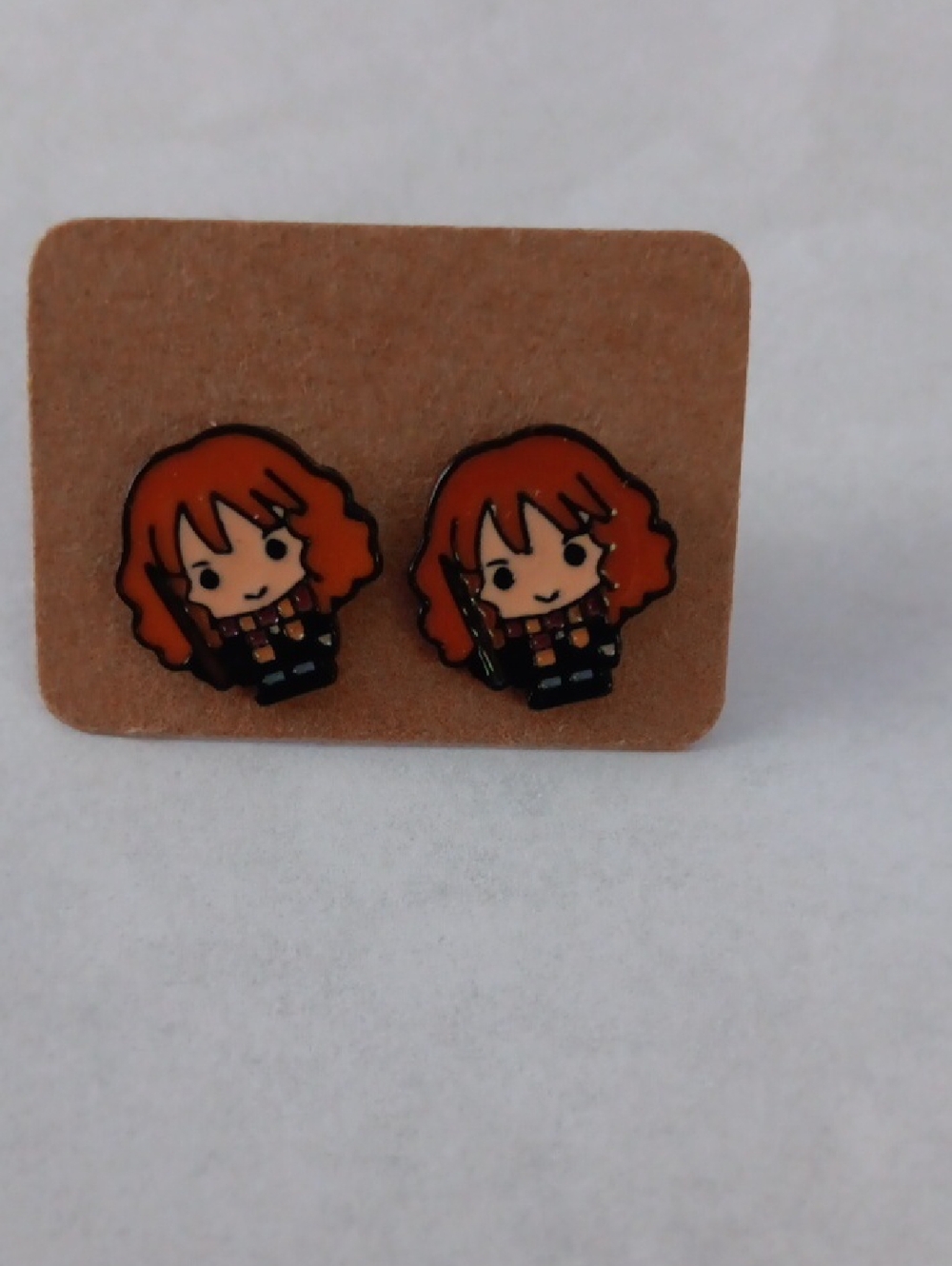 🎈4-$10🎈Harry Potter Hermione Character Stud Earrings New!